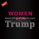 Women For Trump Heat Transfers Glitter Vinyl